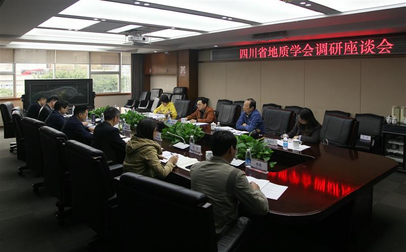 省自然资源厅二级巡视员、省地质学会理事长陈东辉一行莅临我局调研