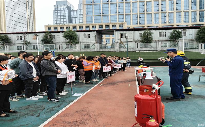 金海矿产组织干部职工参与消防知识培训暨火灾应急疏散演练
