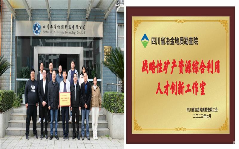 落实资源战略要求 提升综合利用水平——地勘院战略性矿产资源综合利用人才创新工作室介绍
