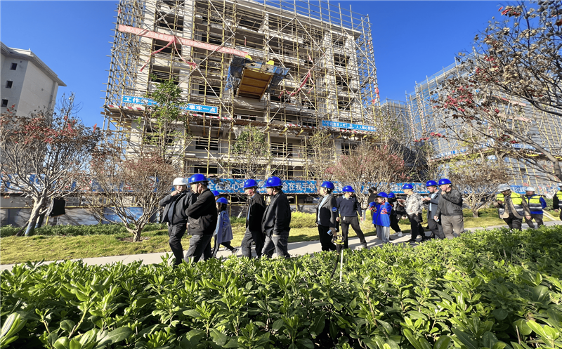 亲临实境 | 海河上院·上林栖工地开放日盛启，实探未来新家
