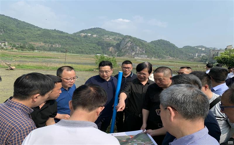 古蔺县委主要领导赴大村煤炭项目实地专题调研矿产资源带动型小城镇规划建设