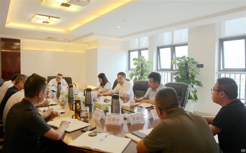 省自然资源投资集团领导赴中成集团开展工程建设领域突出问题整改专题调研